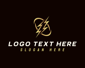 Voltage - Electric Bolt Power logo design