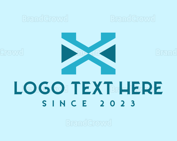 Tribal Tech Letter X Logo