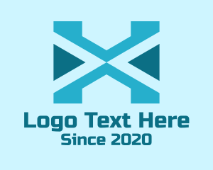 Letter X - Tribal Letter X logo design