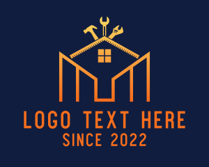 Roofing Construction Handyman logo design