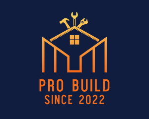 Roofing Construction Handyman logo design