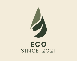 Green Wellness Oil Water logo design