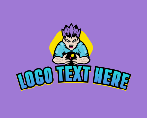 Fortnite - Happy Gamer Avatar logo design