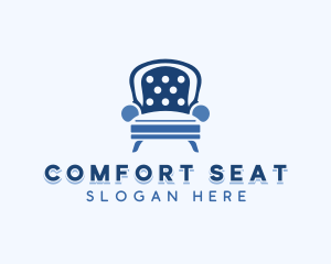 Sofa Chair Upholstery logo design