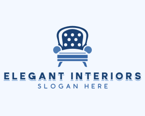 Sofa Chair Upholstery logo design