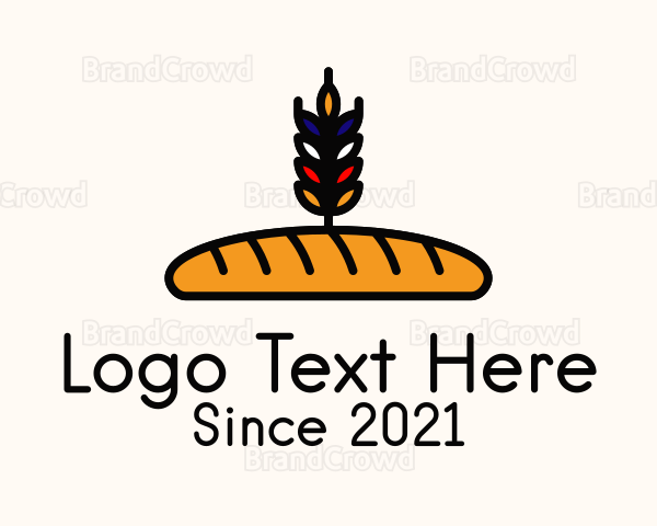 French Bread Loaf Logo