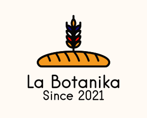 Bake - French Bread Loaf logo design