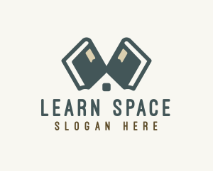 Classroom - Library Book Learning logo design
