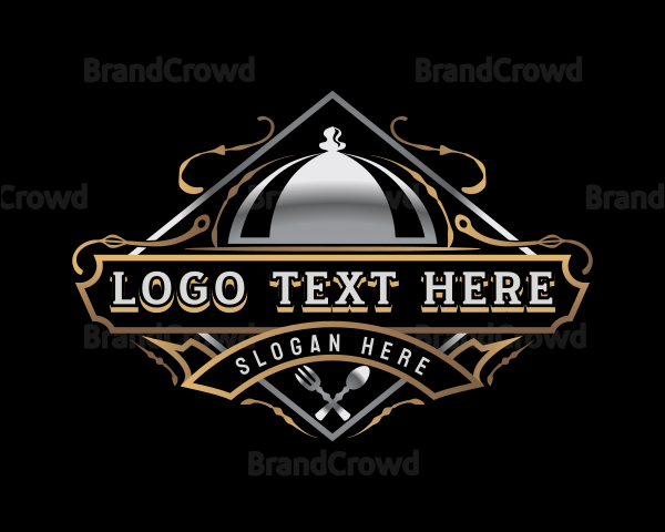 Luxury Dining Restaurant Logo