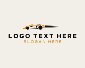 Car Shop - Fast Sports Car logo design