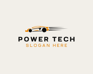 Fast Sports Car  Logo