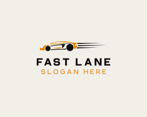 Fast Sports Car  logo design