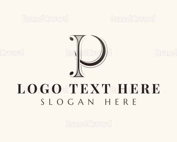 Generic Brand Firm Letter P Logo