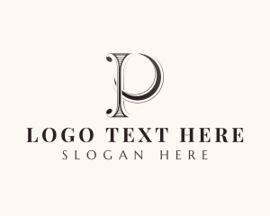 Journalist - Generic Brand Firm Letter P logo design