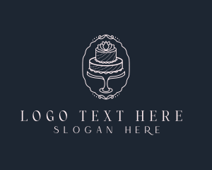 Premium - Elegant Sweet Cake logo design