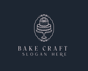 Elegant Sweet Cake logo design