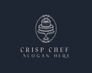 Elegant Sweet Cake logo design