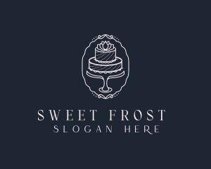 Elegant Sweet Cake logo design