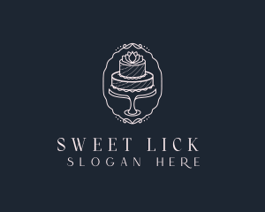 Elegant Sweet Cake logo design