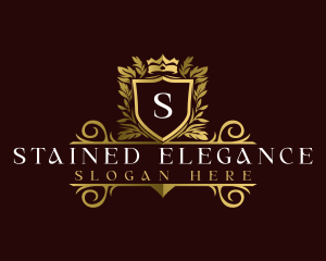 Royal Luxury Shield logo design