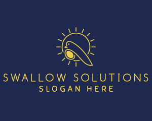 Swallow - Sun Bird Park logo design