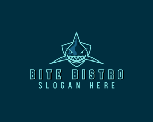Bite - Blue Shark Team logo design