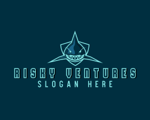 Blue Shark Team  logo design