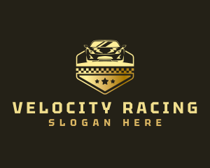 Automotive Race Car logo design