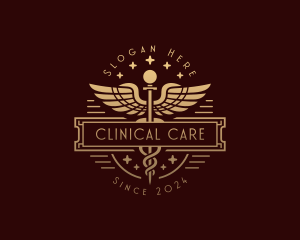 Caduceus Medical Pharmacy logo design