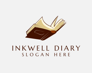 Diary - Academic Book Research logo design