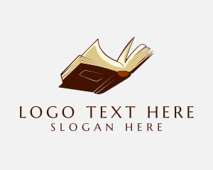 Education - Academic Book Research logo design