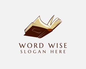 Dictionary - Academic Book Research logo design