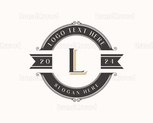 Luxury Elegant Ornament Logo