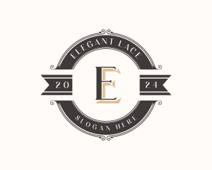 Luxury Elegant Ornament logo design