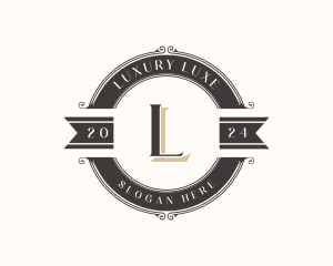 Luxury Elegant Ornament logo design