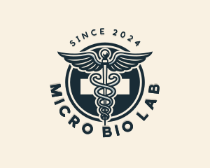 Medical Caduceus Hospital logo design