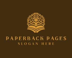 Bookstore - Tree Bookstore Book logo design