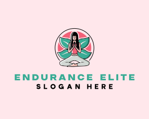 Yoga Fitness Instructor  logo design