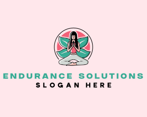 Yoga Fitness Instructor  logo design