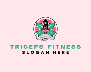 Yoga Fitness Instructor  logo design