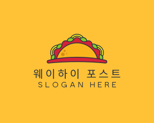 Taco Mexican Food logo design