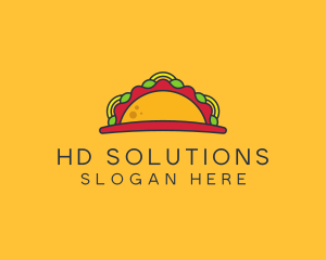 Taco Mexican Food logo design