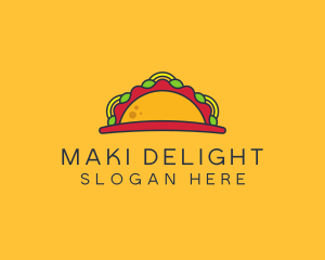 Taco Mexican Food logo design