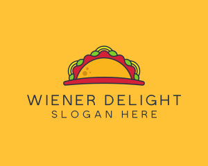 Taco Mexican Food logo design