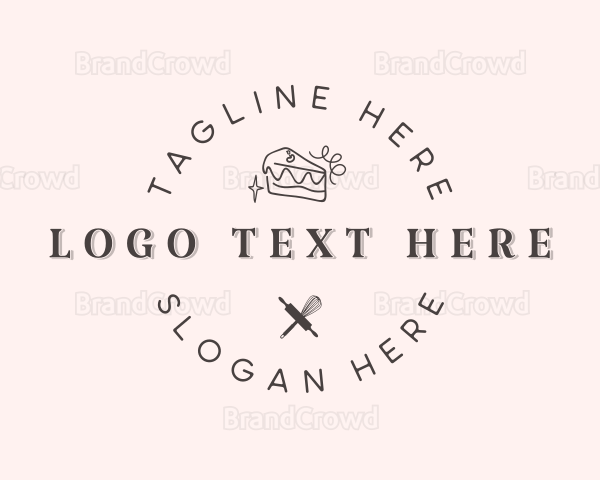 Homemade Cake Baking Logo