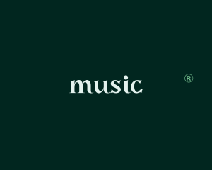 Elegant Green Wordmark Logo