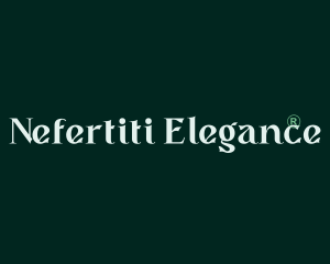 Elegant Green Wordmark logo design