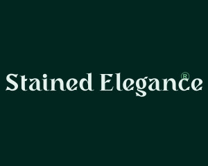 Elegant Green Wordmark logo design