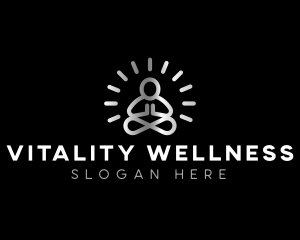 Yoga Spa Wellness logo design