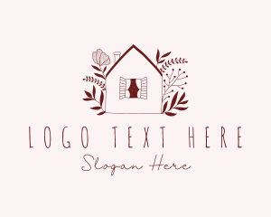 Floral Garden House Logo